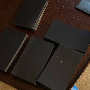 Magnetic business card backing